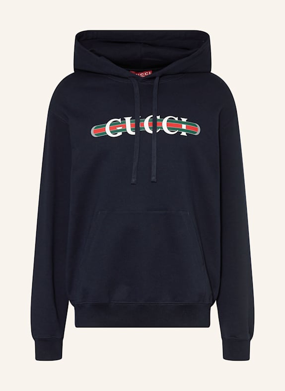 GUCCI Hoodie DUNKELBLAU