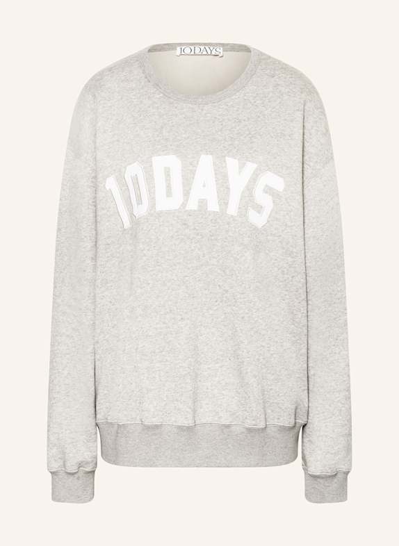 10DAYS Sweatshirt HELLGRAU