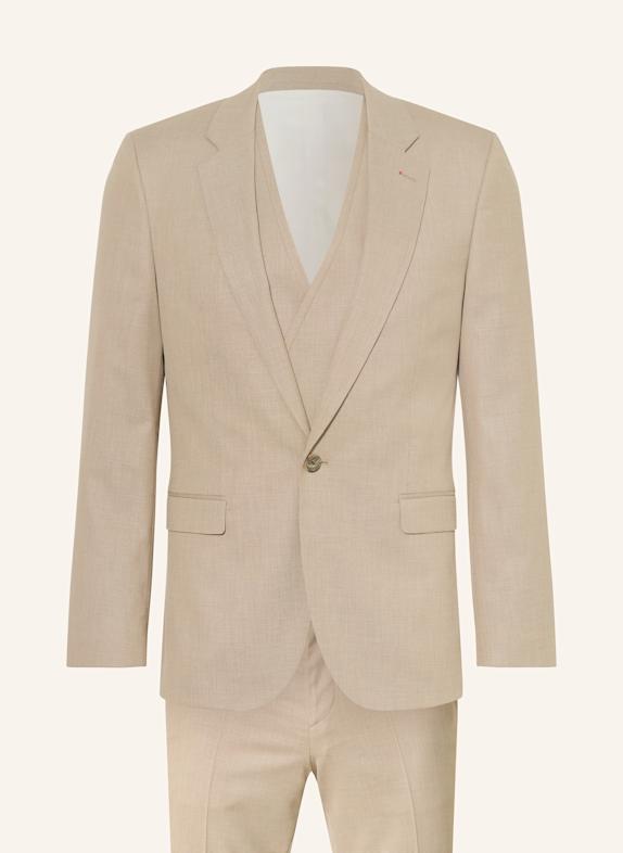 HUGO Suit ARTI/HESTEN Slim Fit 219 MEDIUM BROWN