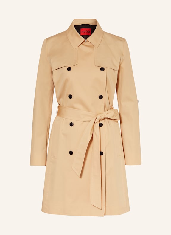 HUGO Trenchcoat MAKARES BEIGE