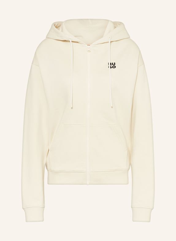 HUGO Sweatjacke DALFINE ECRU