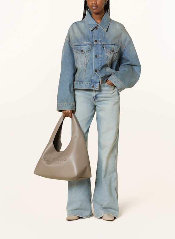 MARC JACOBS Sac à main THE SACK BAG avec pochette TAUPE