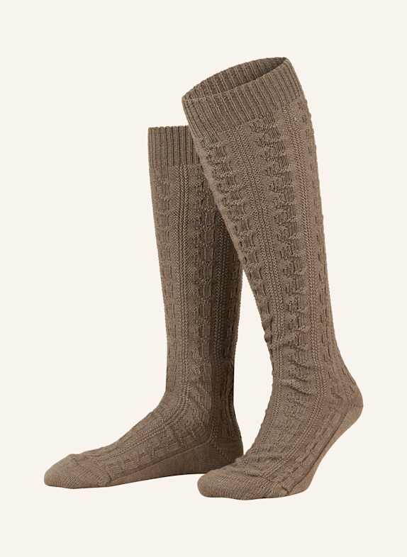 LUSANA Trachten knee high stockings 12 trachtenbaun