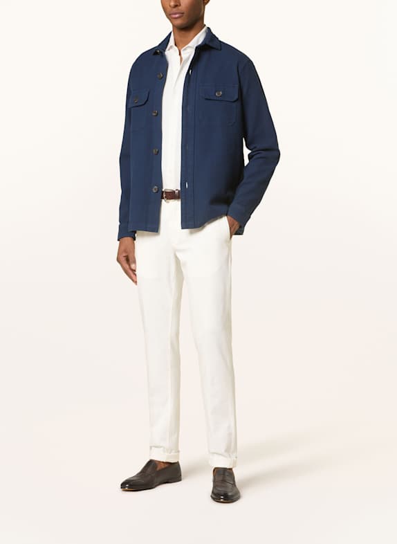 STROKESMAN'S Overshirt MØRKEBLÅ