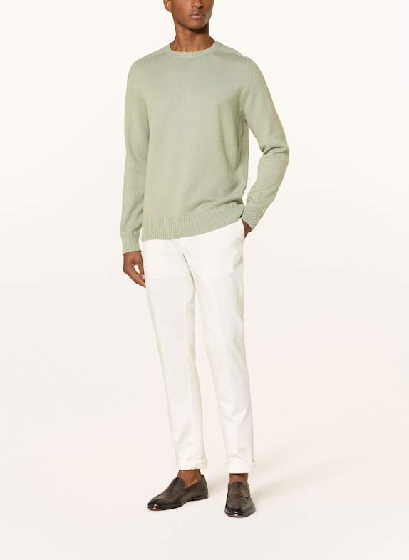 STROKESMAN'S Pullover GRÜN