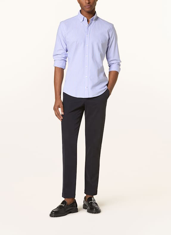 STROKESMAN'S Oxford overhemd Regular Fit LICHTBLAUW / ROSÉ