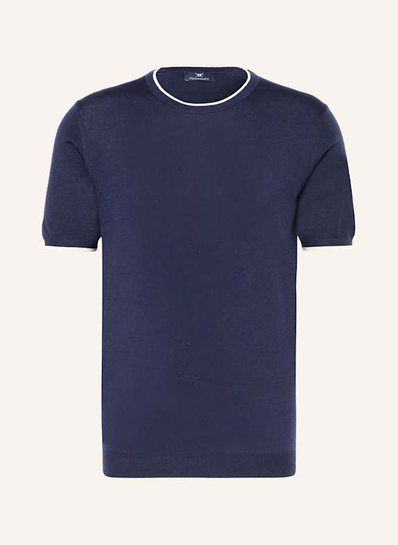 STROKESMAN'S Knit shirt DARK BLUE