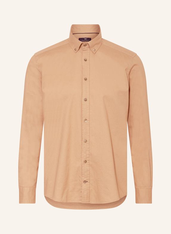 STROKESMAN'S Shirt modern fit BEIGE