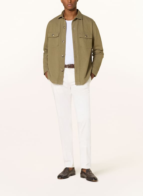 STROKESMAN'S Overshirt OLIJF