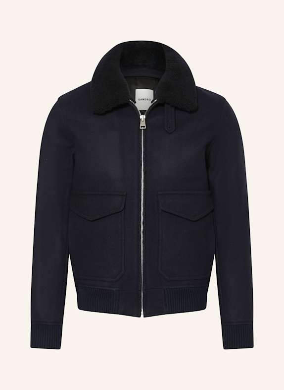 SANDRO Blouson DUNKELBLAU