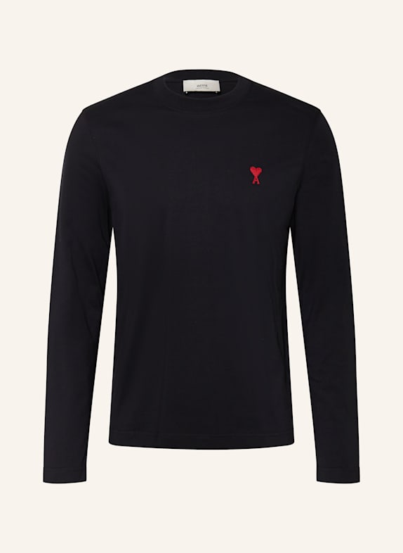 AMI PARIS Longsleeve SCHWARZ