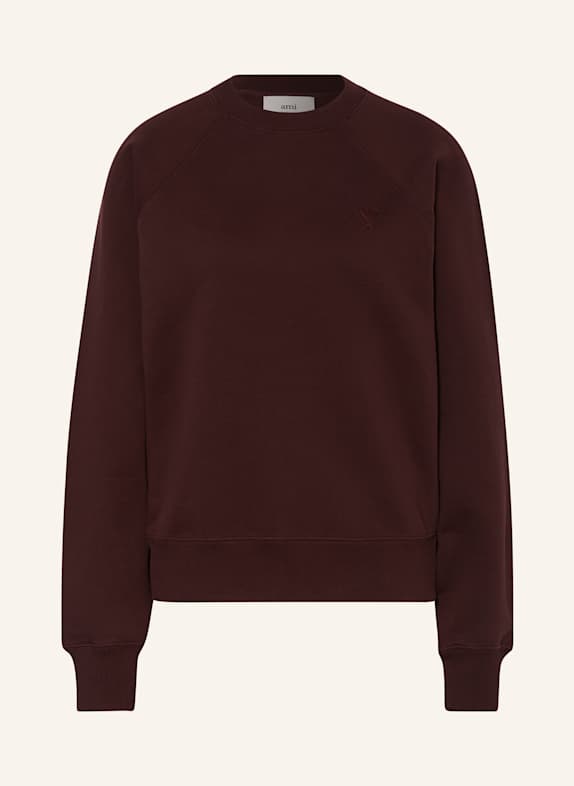 AMI PARIS Sweatshirt DUNKELROT