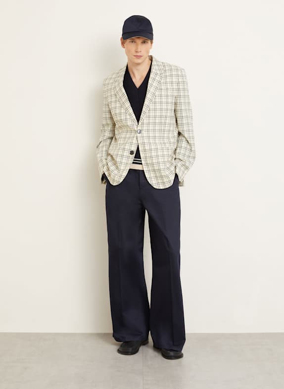 AMI PARIS Pakjas Regular Fit CRÈME / ZWART
