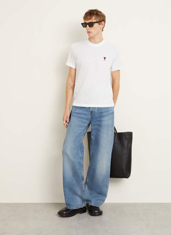 AMI PARIS T-Shirt WEISS
