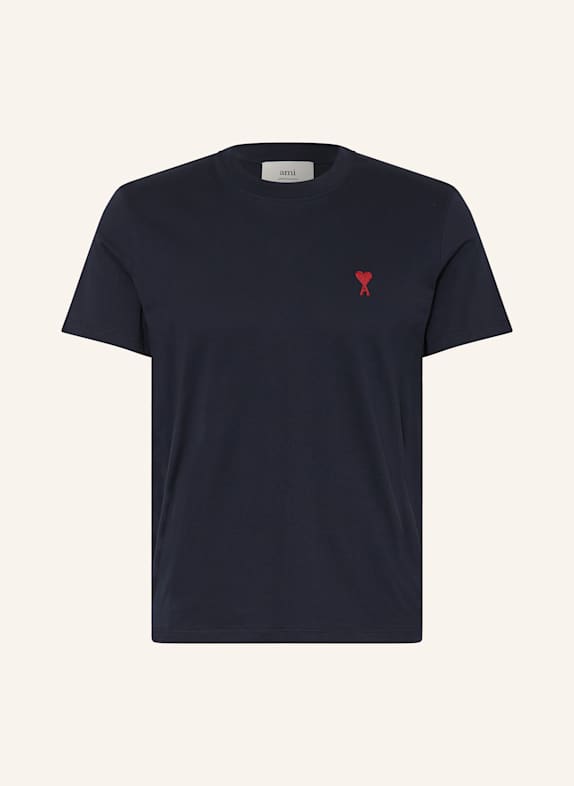 AMI PARIS T-Shirt DUNKELBLAU