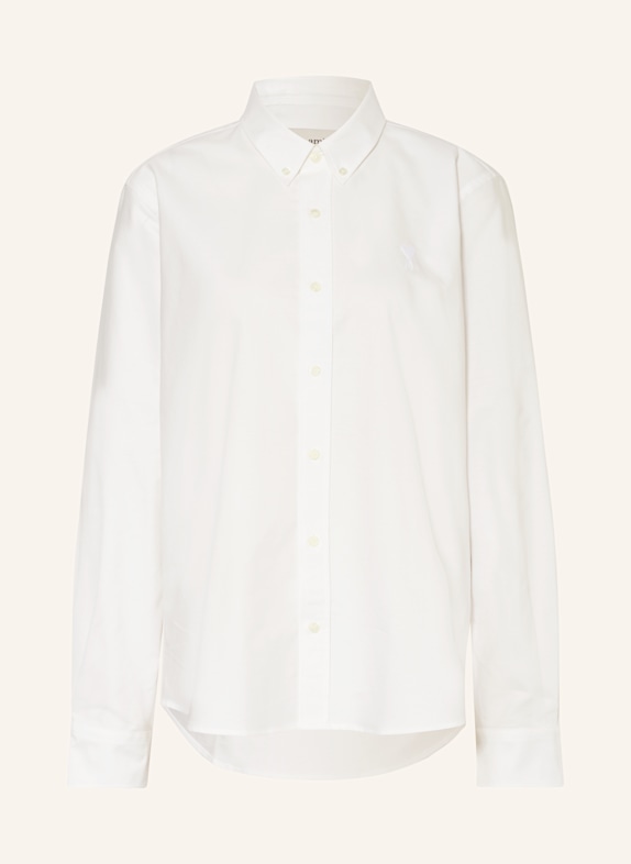 AMI PARIS Hemdbluse WEISS