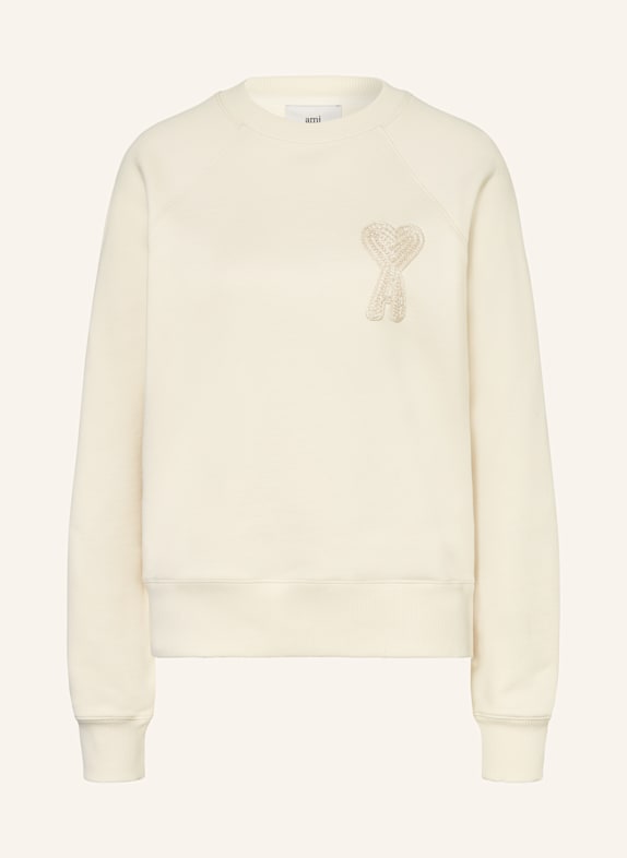 AMI PARIS Sweatshirt ECRU