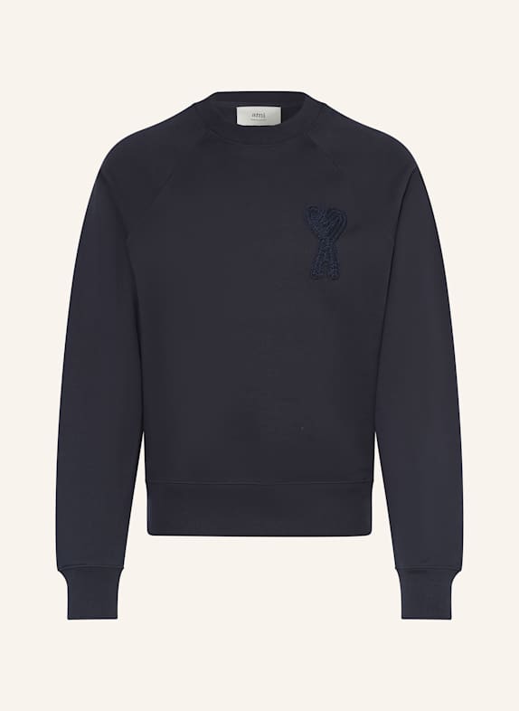 AMI PARIS Sweatshirt DUNKELBLAU