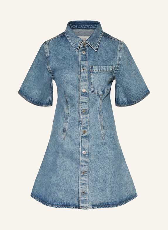 AMI PARIS Sukienka jeansowa 480 used blue
