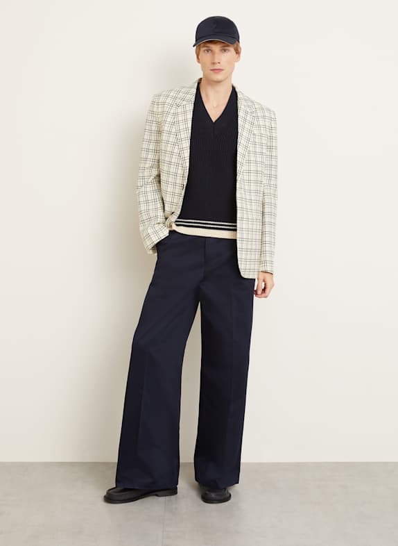AMI PARIS Baggy broek DONKERBLAUW