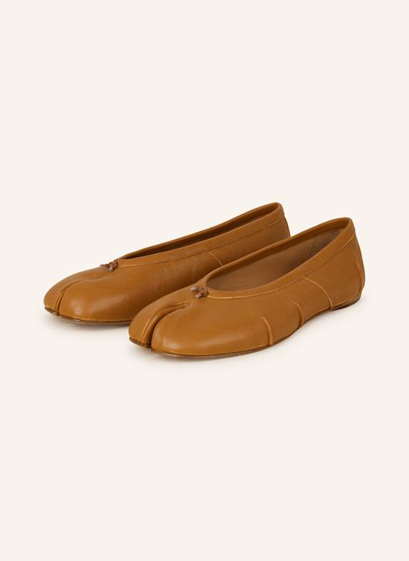 Maison Margiela Ballerinas TABI BRAUN