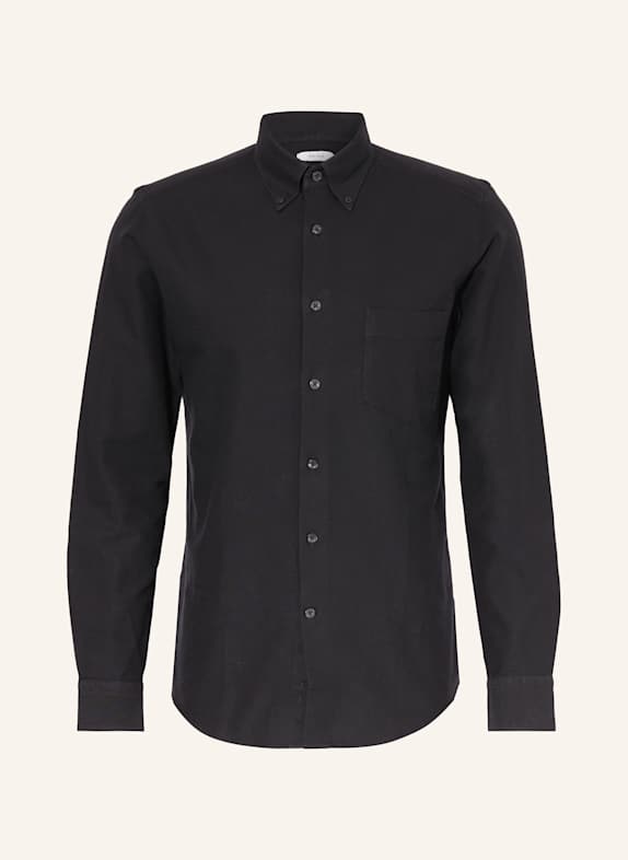 REISS Koszula Oxford GREENWICH slim fit CZARNY
