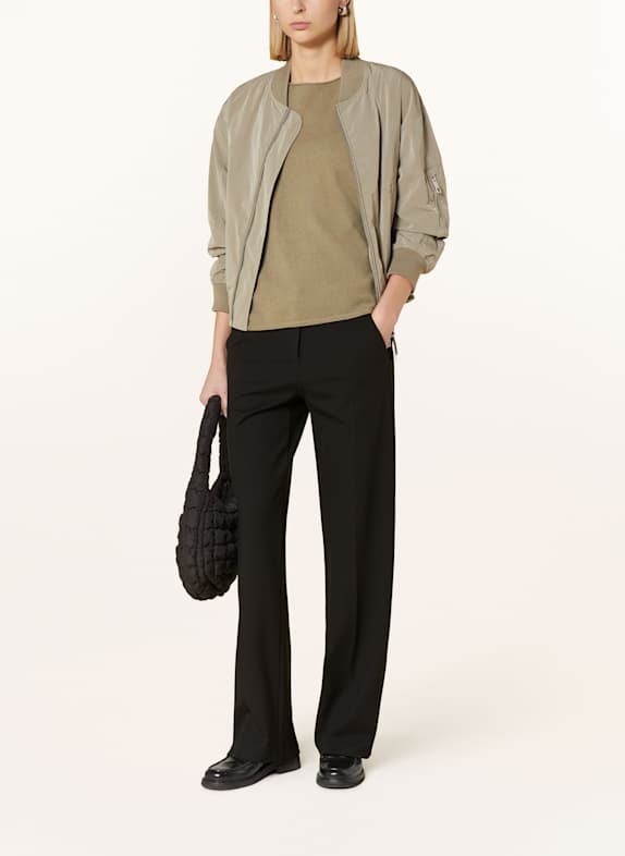 BRAX Pantaloni Marlene STYLE.MAINE NEGRU