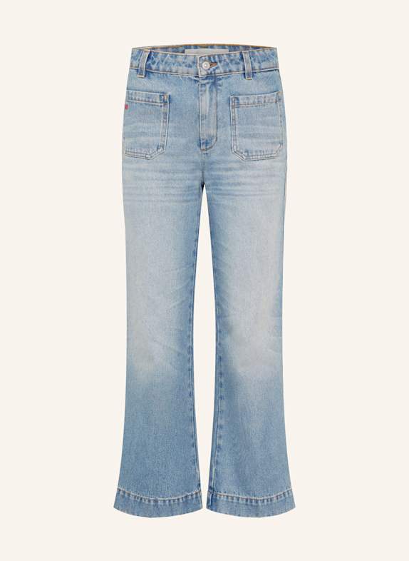 VICTORIA BECKHAM Flared Jeans ALINA 9204 PALE BLUE WASH