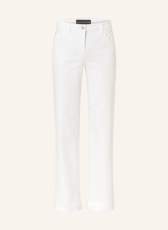 LUISA CERANO Jeans 100 bleached white