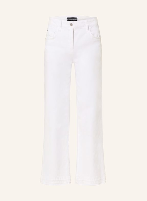 LUISA CERANO Jeansy 100 bleached white