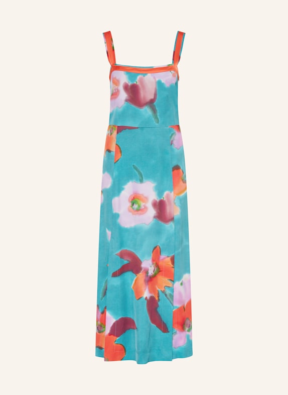 LUISA CERANO Dress BLUE/ RED/ GREEN
