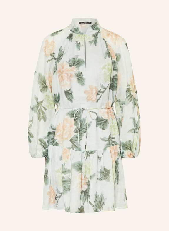 LUISA CERANO Kleid MINT/ ROSÉ/ DUNKELGRÜN