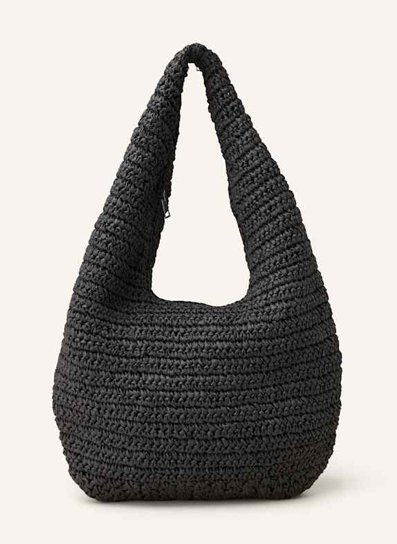 LUISA CERANO Beach bag DARK GRAY