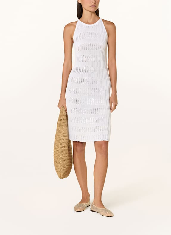LUISA CERANO Knit dress WHITE
