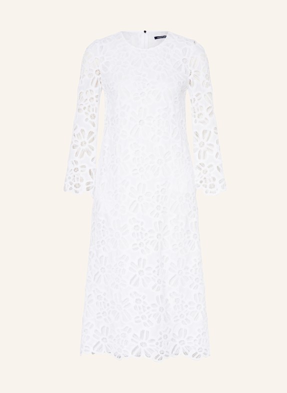 LUISA CERANO Spitzenkleid WEISS