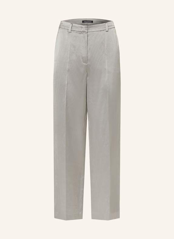 LUISA CERANO Satin culottes GRAY