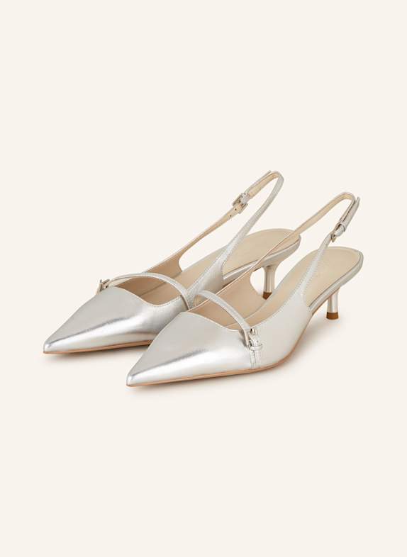 MARC CAIN Mary-Jane-Ballerinas 800 silver