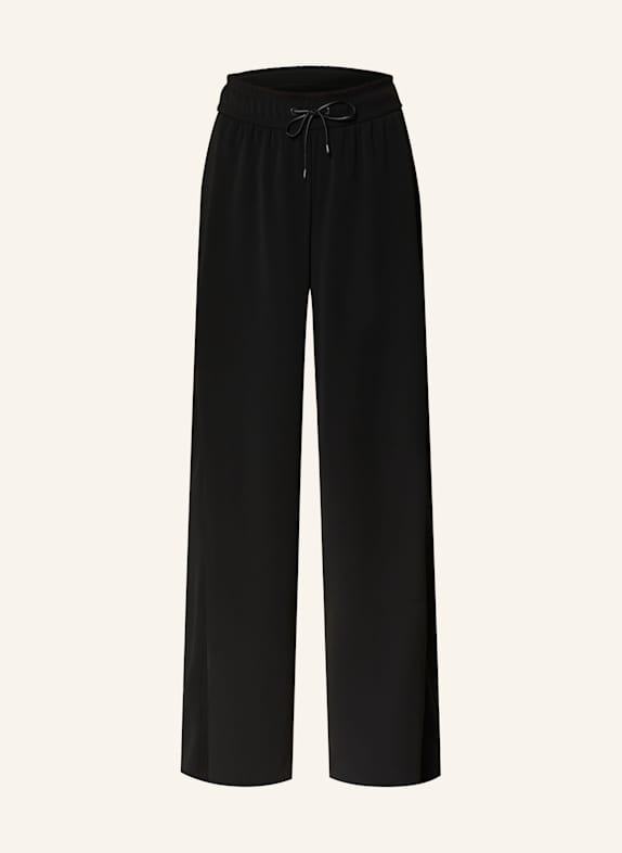 MARC CAIN Jersey trousers WEDI 900 BLACK