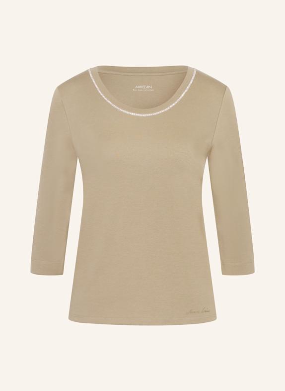 MARC CAIN Jerseyshirt mit 3/4-Arm 581 sage powder