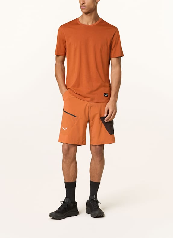 SALEWA T-shirt EAGLE MØRKEORANGE