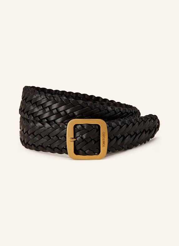 TOM FORD Ledergürtel DUNKELBRAUN