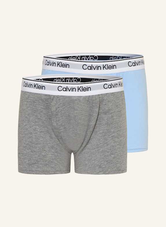 Calvin Klein Bokserki, 2 szt. JASNONIEBIESKI/ SZARY
