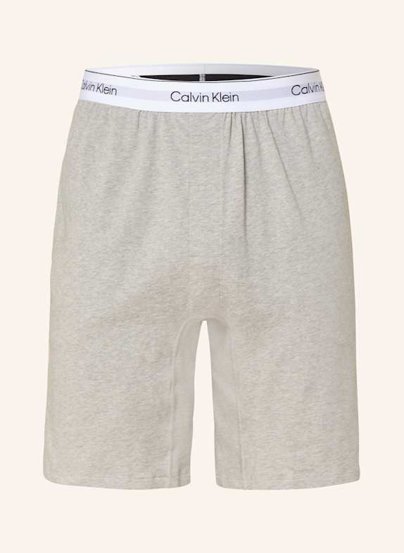 Calvin Klein Schlafshorts ICON COTTON STRETCH HELLGRAU