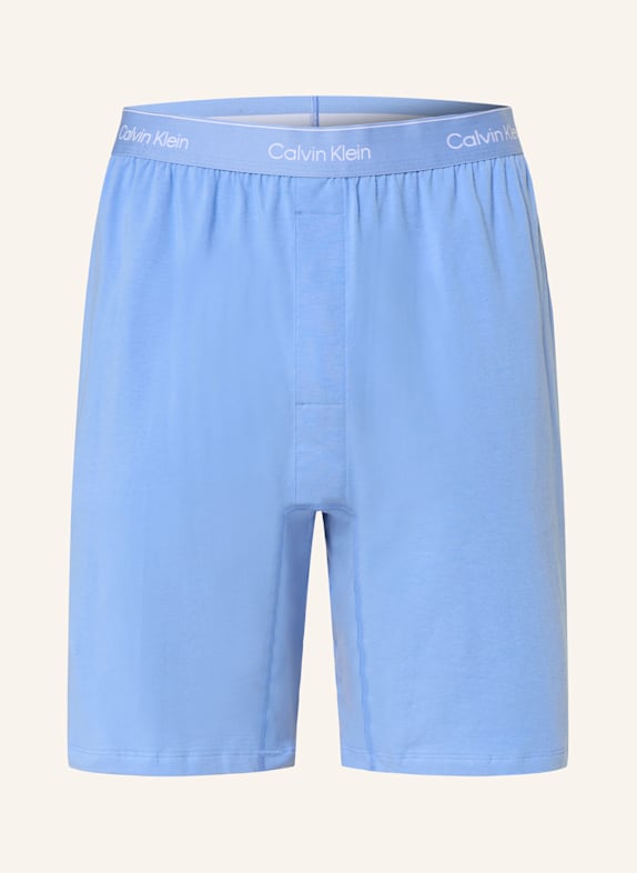 Calvin Klein Schlafshorts ICON COTTON STRETCH BLAU