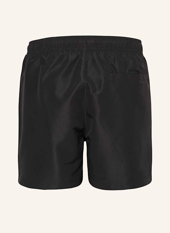Calvin Klein Badeshorts LOGO EMBROIDERY SCHWARZ