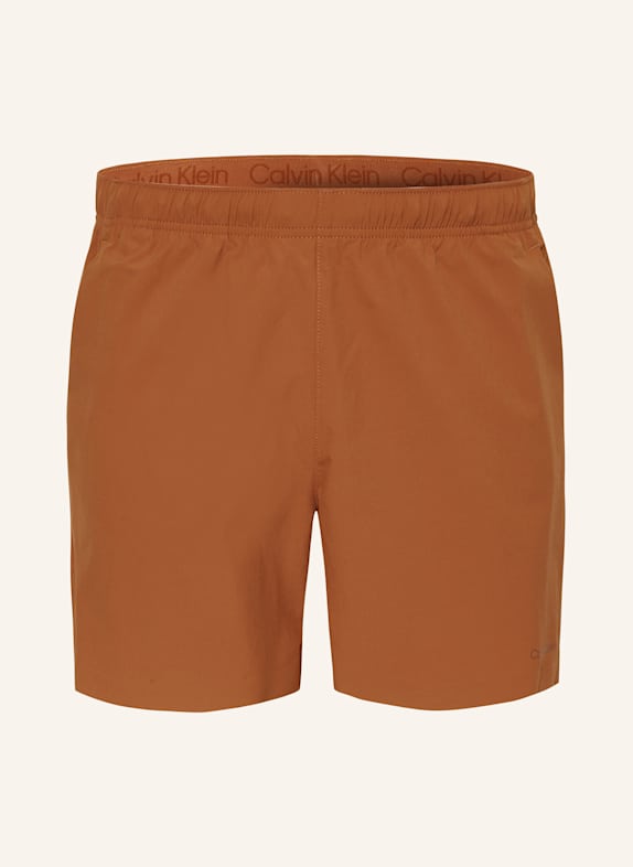 Calvin Klein Badeshorts CK TECH DUNKELORANGE