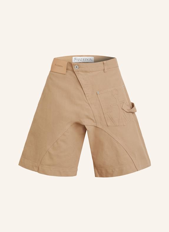 JW ANDERSON Shorts CAMEL