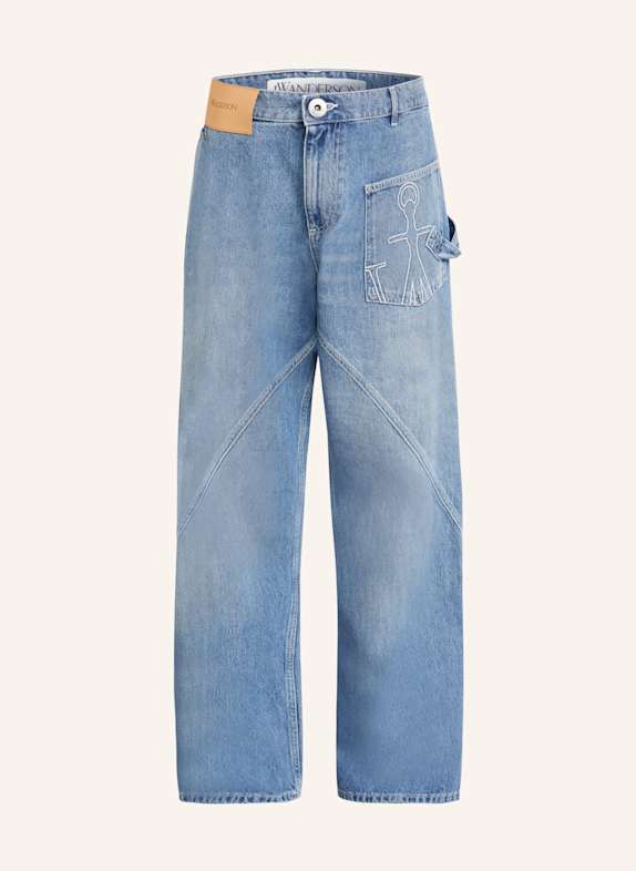 JW ANDERSON Jeans Regular Fit 804 LIGHT BLUE
