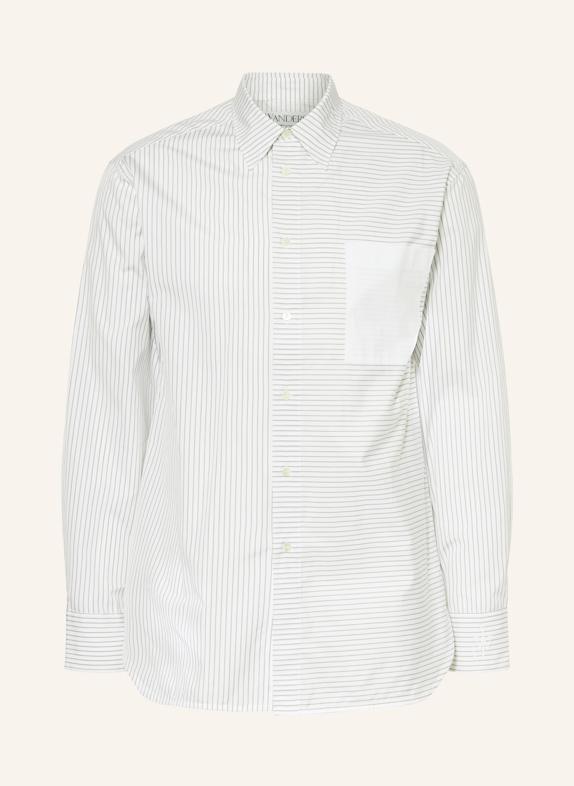JW ANDERSON Hemd Comfort Fit WEISS/ GRAU