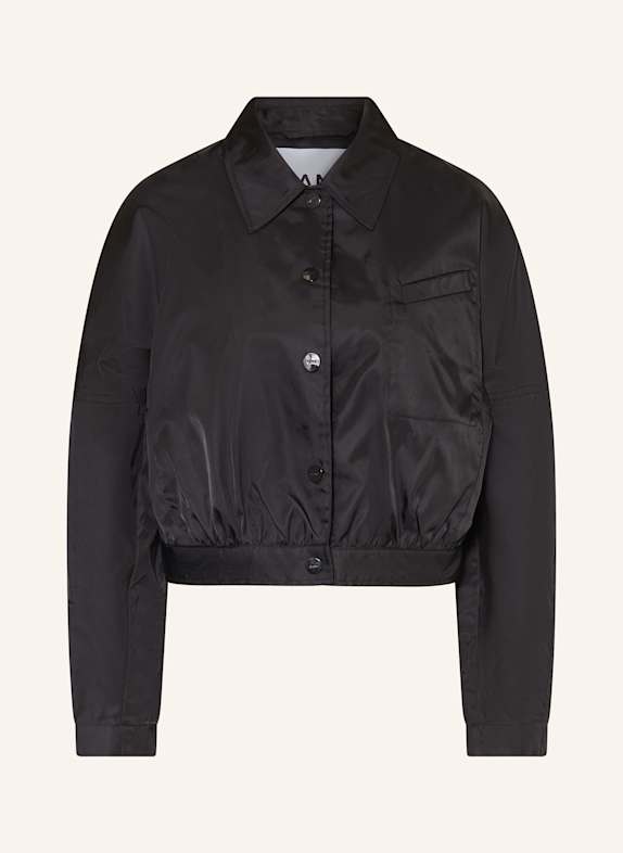 GANNI Blouson SCHWARZ